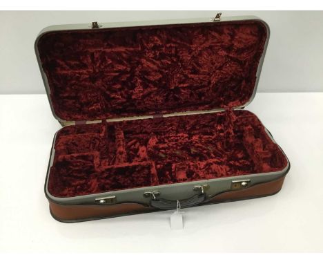 Fitted bassoon case, with fabric outer lining, condition good