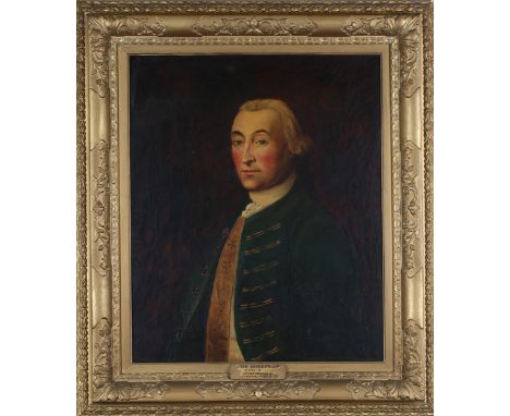 British School - Half Length Portrait of John Andrews J.P. of Rathenny, late 19th/early 20th century oil on canvas, 70.5cm x 