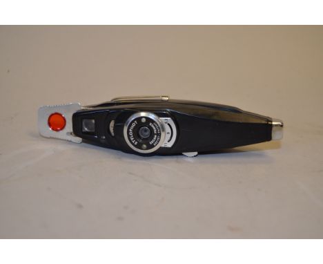A Secam Stylophot Spy Camera, circa 1955, film advance and counter working, VG 