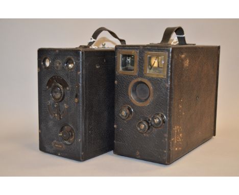 Two Detective Cameras, a Midge camera with Rapid Rectilinear lens and an unmarked detective camera 