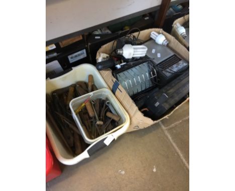 TWO BOXES OF TOOLS.  T4