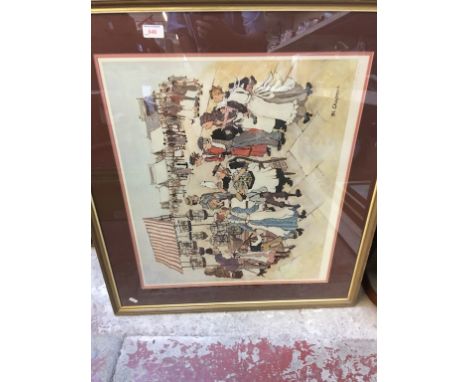 MARGARET CHAPMAN SIGNED PRINT      T2