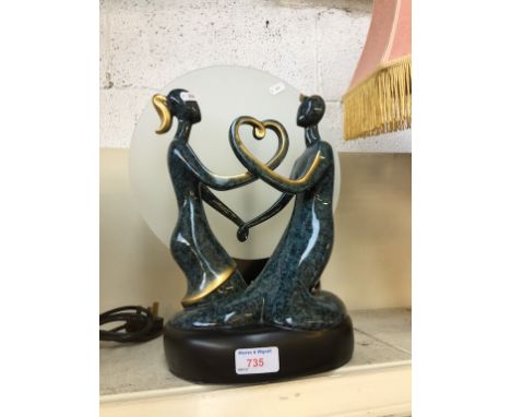MODERN FIGURE LAMP. H40CM