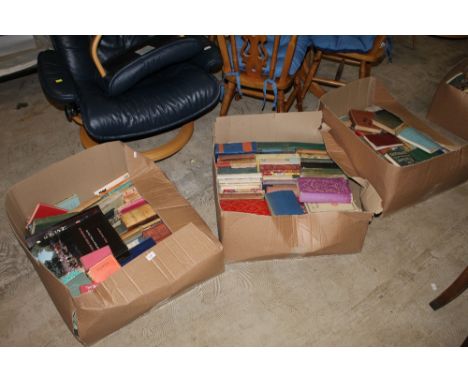 3 large boxes of books to include Watch Your Step, A British Teacher  In Sudan, A History Of Everyday Things In England, The 