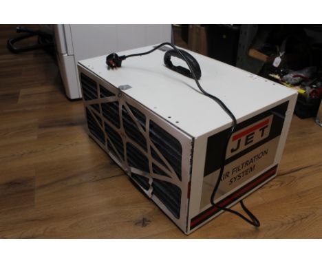 A jet equipment and tools air filtration system