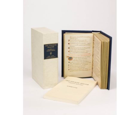 'Der Goldene Psalter (Dagulf-Psalter)'Vollständige Faksimile-Ausgabe im Original-Format der Handschrift aus dem Besitz der ös