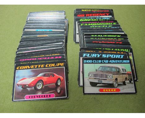 A Quantity of Topps Chewing Gum (U.S.A) Automobile Trade Cards, circa 1976. 