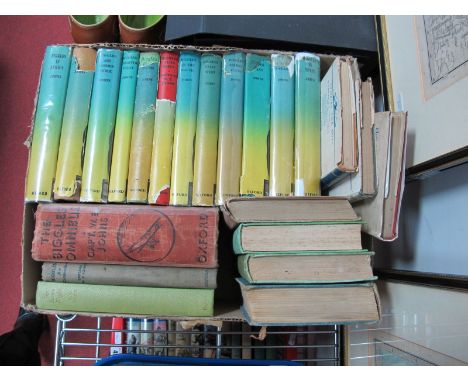 Johns [Capt. W.E.] : Twelve Biggles Books published by The Oxford University Press, 1947-1952 reprints in pictorial jacket; B