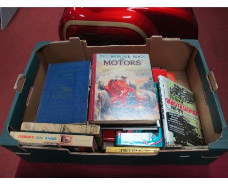 An Interesting Array of Automobile and Transport Literature, including Collins Motor Annual (The Bluebird front cover), Ghia 