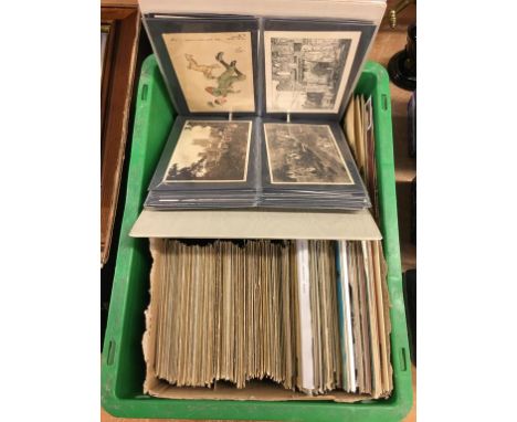 Quantity of post cards in one box