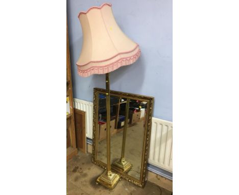 Standard lamp and mirror