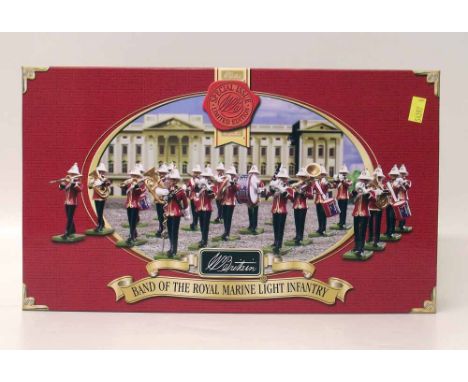 Britains band of the Royal Marine light infantry 40293. Condition report: see terms and conditions