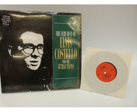 The Very Best of Elvis Costello double album complete with 7-inch single and inserts. Cover still in shrink wrap and conditio