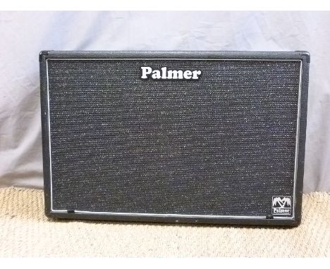 Palmer Eminence guitar speaker cabinet containing 2x12" speakers, 50 watt mono/ 25 watt stereo model PCAB272 GBK 