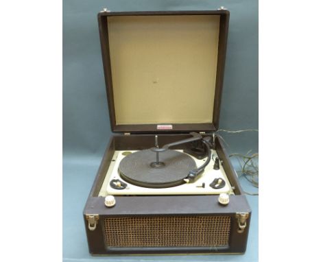 Garrard Antoria Ampligram 1950s record player, model RC120H