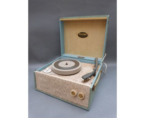 Dansette 'Popular' 1950s portable record player 