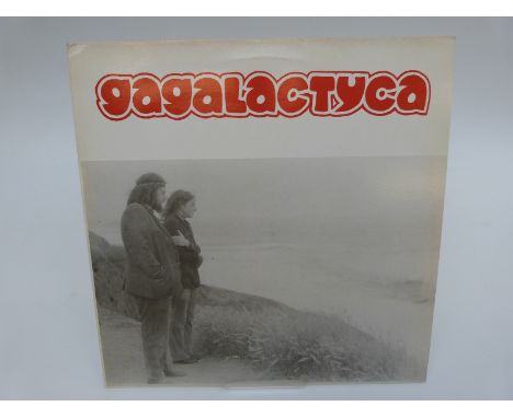 Chris Coombs and Light Years Away/ Thundermother - Gagalactyca (HG1135) with stapled booklet, signed bottom left rear by Mike
