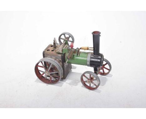 A Mamod steam traction engine, mid to late 20th CenturyLength 23cm.