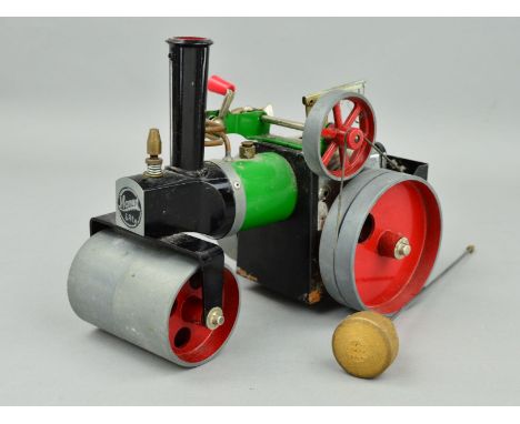 AN UNBOXED MAMOD LIVE STEAM ROLLER, No.SR1A, not tested, with steering rod and burner but missing other accessories