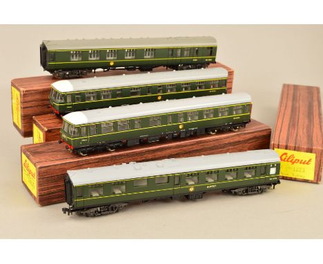A BOXED LILIPUT HO GAUGE CLASS 124 FOUR CAR TRANS PENNINE DMU SET, comprising power car No.NE51954 (incorrectly numbered shou