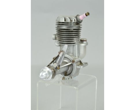 A HANDBUILT SINGLE CYLINDER FALCON ENGINE, built by Gordon Williams of Aldridge, 10cc petrol, said to be in working order, bu