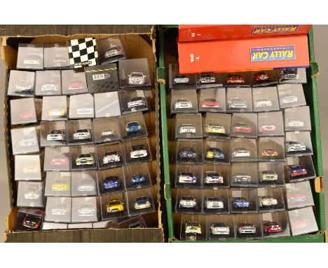 A QUANTITY OF BOXED MODERN DIECAST RALLY CAR MODELS, majority 1/43 scale, mainly from the DeAgostini Rally Car Collection, On