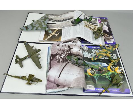 A QUANTITY OF BOXED AND UNBOXED AIRCRAFT MODELS, mainly Corgi Fighting Machines and Amer Giant Warplanes Collection models, i