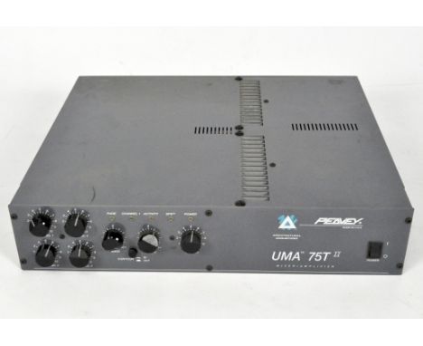 A Peavey UMA 75T mixer amplifier, 43cm wide