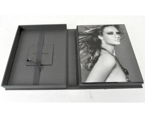A glossy fashion and photography book 'Ten Times Rosie', title page signed 'love Rankin', including archival prints and a Tho