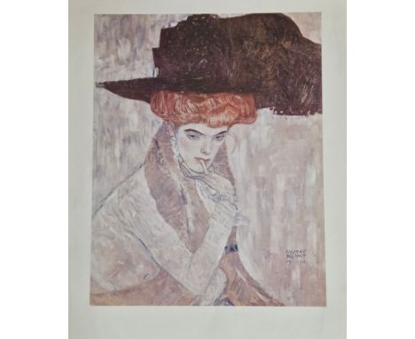 A quantity of unframed prints, including Gustav Klimt,  Salvador Dali, etc.