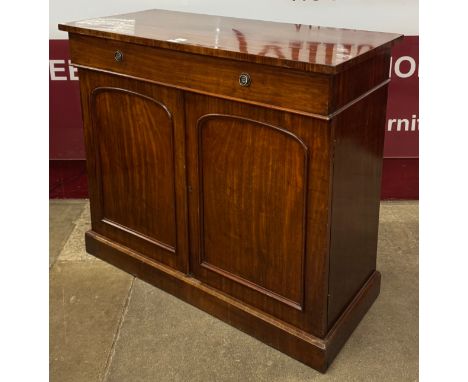 A Victorian mahogany chiffonier 