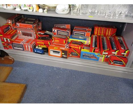 00 Gauge rolling stock and locomotives and accessories to include Hornby, Lima and Fuller