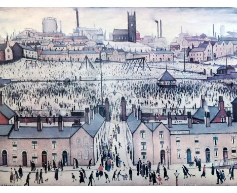 § Laurence Stephen Lowry (1887-1976)limited edition printBritain At Playsigned in pencil and blind stamped18.5 x 23.75in.