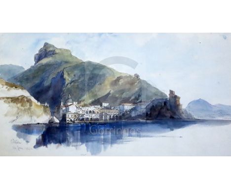 Edward Lear (1812-1888)pen ink and wash over pencil'Citara 14th June 1844'inscribed and dated, studio stamp10 x 17.75in.Prove