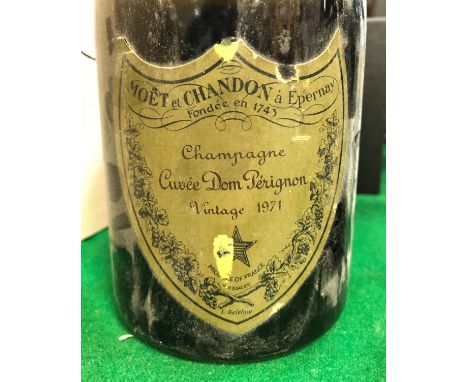 One bottle Dom Pérignon Vintage Champagne 1971