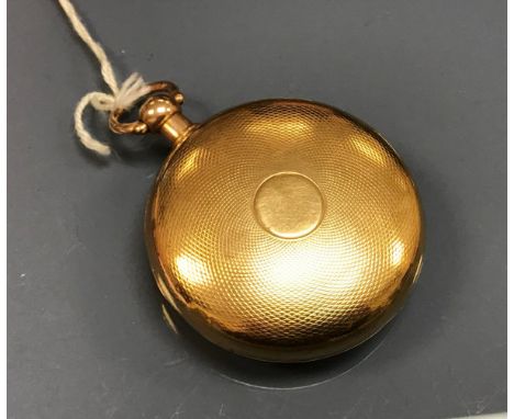 An early 19th Century 18 carat gold cased full hunter pocket watch, the single fusee movement by Recordon Late Emery of Londo