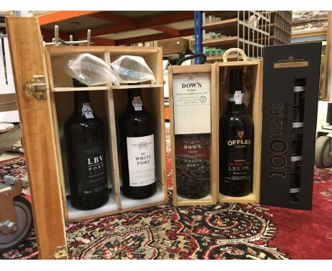 One bottle Dow's Quinta do Bomfim Vintage Port 1999 (owc), one bottle Offley Late Bottled Vintage Port 1995, bottled 1999 (ow
