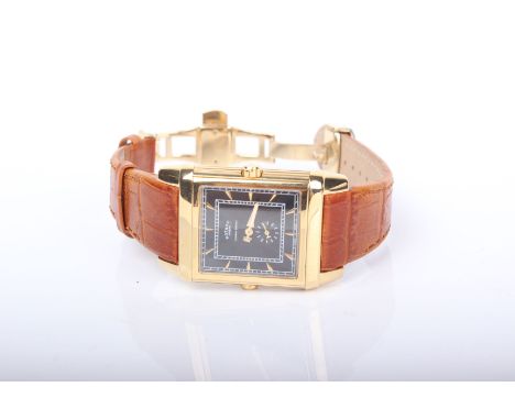 Rotary, a Swiss made Limited Edition 'swivel face' wristwatch GS90024/2/04 with tan leather strap, box and instruction leafle