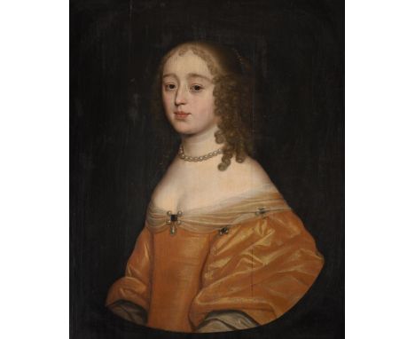 FOLLOWER OF GERARD VAN HONTHORSTPORTRAIT OF A LADY, TRADITIONALLY IDENTIFIED AS LADY ELEANOR TEMPLE, WIFE OF SIR PETER TEMPLE