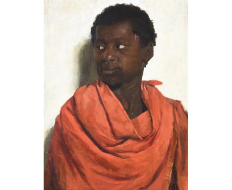 ORIENTALIST SCHOOL (CIRCA 1900)PORTRAIT OF A NUBIAN BOYOil on canvas54 x 41.5cm (21¼ x 16¼ in.)Provenance: From the Estate of