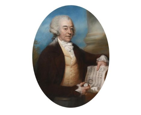 SIR JOHN RUSSELL (BRITISH 1745-1806) PORTRAIT OF GERARD DE VISME (1726-1797), MERCHANT IN THE FIRM OF PURRY, MELLISH &amp; DE