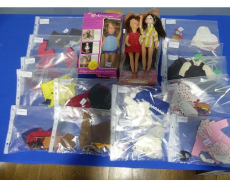 Sindy; A c.1970 Sindy's younger sister 'Patch' Doll (Babydoll Ref 9GPS1); in box in original outfit, lacks shoes, charm and s