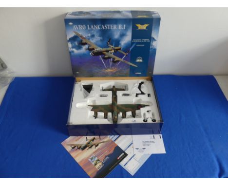 Corgi Aviation Archive 1:72 scale Avro Lancaster, R5508/KM-B No.44 (Rhodesia) Sqn, RAF (1942), boxed, the model appears to be