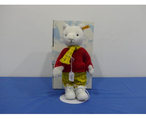 Steiff; 'Rupert Bear', 662782, with original tags and card certificate, in an associated Steiff box. 