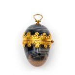 18 kt. gouden hanger, 18e eeuw.