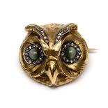 Paul Robin, 18 kt. gouden broche, Frankrijk, einde 19e eeuw.