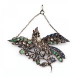 Zilveren hanger, tevens broche, ca. 1800