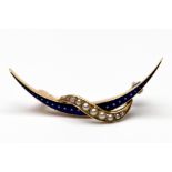 Gouden broche, ca. 1900.