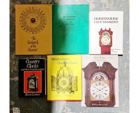 Loomes, Brian "Country Clocks and their London Origins" David and Charles 1976, signed by the author on the title page, dust 