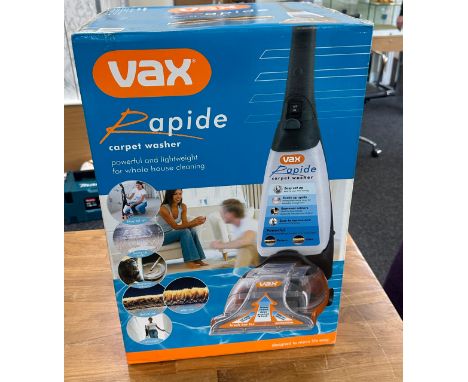 Boxed Rapide carpet washer 